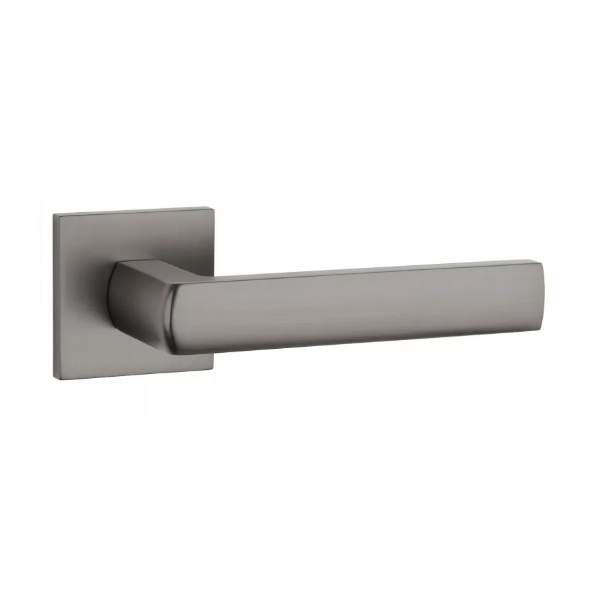 HOSTA handle/rose set BAC, square rose, 7mm, titan tone