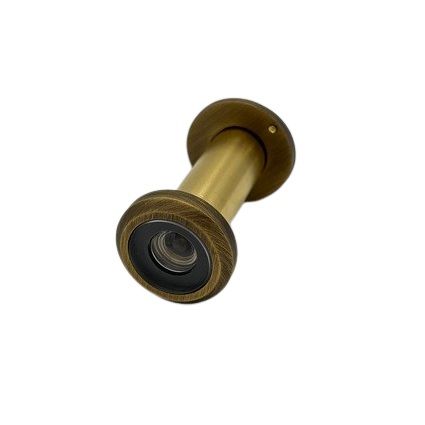 RING 14 uksesilmus korgiga, ukse paksus 40-75mm, D14, bronksitud messing