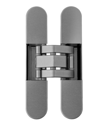 INVISACTA 3D concealed hinge 23x120, satin nickel
