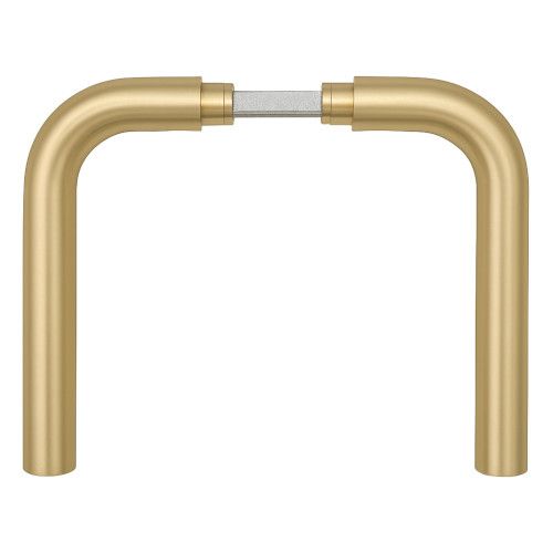 IN.00.028 pair of handles, spindle 8mm, without roses, gold PVD (TG)