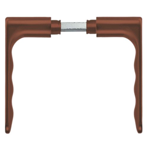 IN.00.177 pair of handles, spindle 8mm, without roses, copper PVD (TCO)