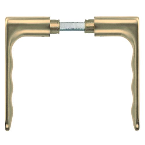 IN.00.177 pair of handles, spindle 8mm, without roses, gold PVD (TG)