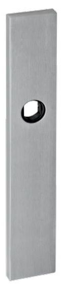 Backplates with invisible screws, BAC, stainless steel