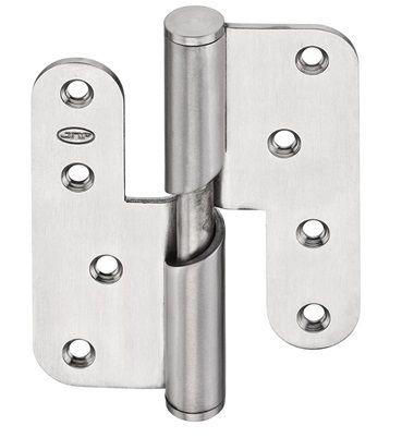 Self close hinge, stainless steel, RIGHT