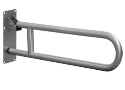 Drop-down support rail for WC, 35x800 mm