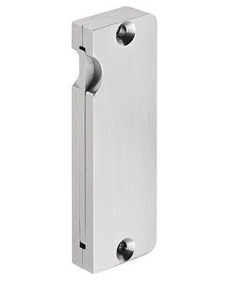 Sliding door handle, stainless steel