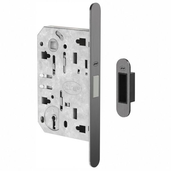 IN.20.877 Magnetlukk BB90/50 vasturauaga, Itaalia standard, must PVD (TB)