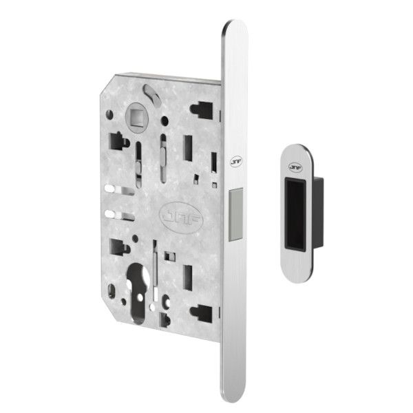 IN.20.875 Magnetlukk PZ85/50 vasturauaga, Itaalia standard, satiinne nikkel