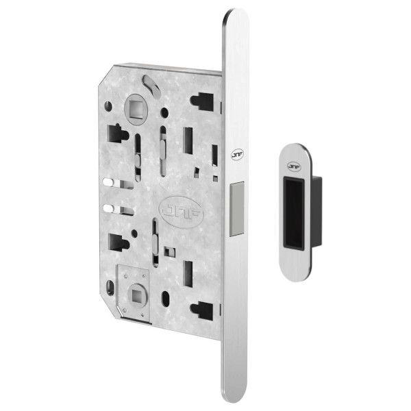 IN.20.876 Magnetlukk WC96/50 vasturauaga, Itaalia standard, satiinne nikkel