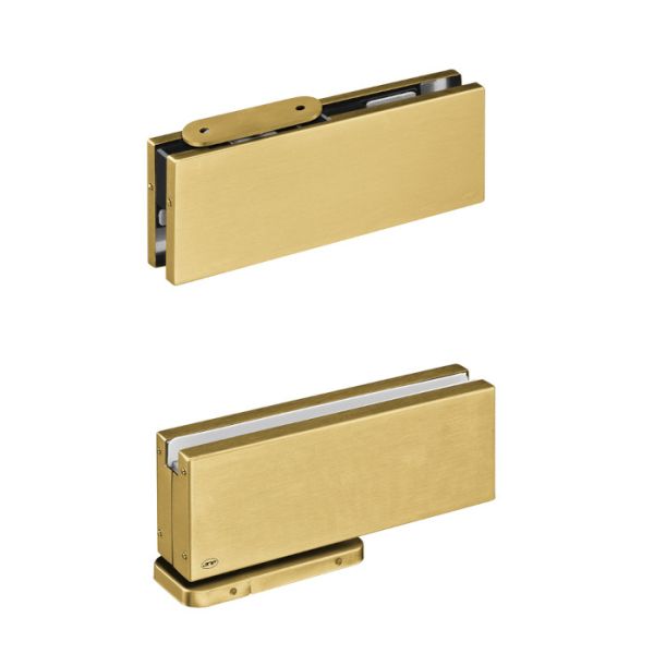 IN.81.203 Telghinge süsteem hüdraulilise sulguriga, roostevaba teras PVD kuldne