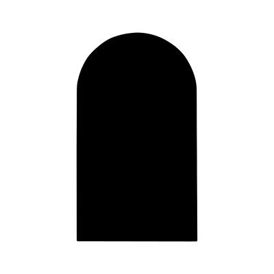 Cap for INVISACTA 230, black (4 pc. needed for 1 hinge)