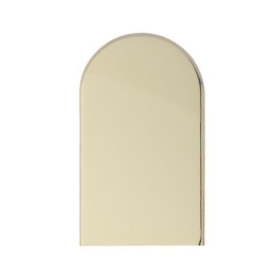 INVISACTA 230 cap for concealed hinge, gold tone brightly polished (4 pc. needed for 1 hinge)