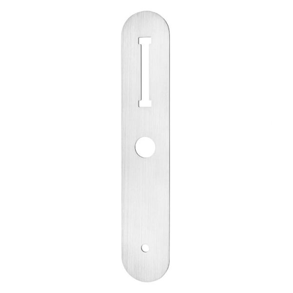 iNOVO repair plate for smart handles to cover previous holes, widht 55mm, stainless steel