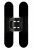 INVISACTA 3D concealed hinge 23x120, black