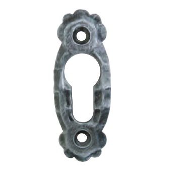 Cast iron rose PZ, galvanised, 76x28 mm