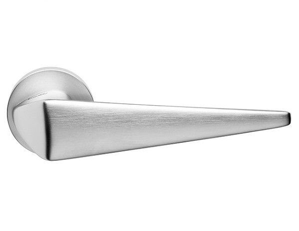 KOMFORT 1455 handle/rose 023 set, BAC, chrome-plated satin