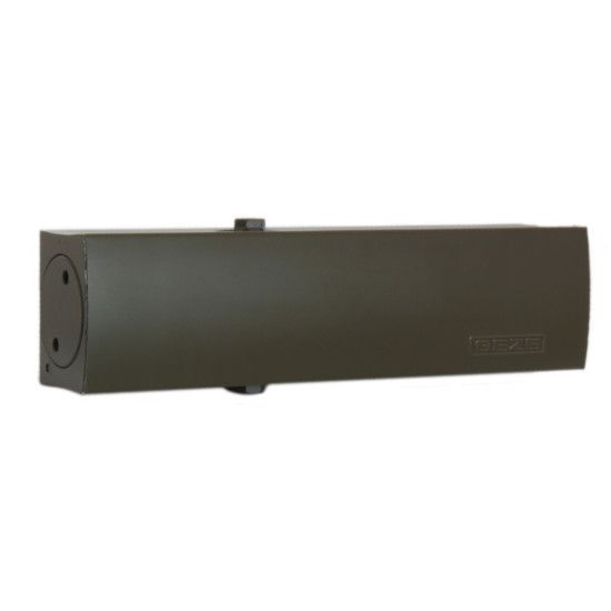 Uksesulguri korpus GEZE TS 3000 V, pruun