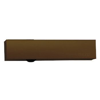 Door closer body TS-4000 S without link arm, dark brown