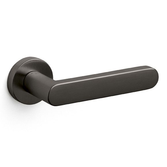 LINK handle set with roses BAC, anthracite PVD satin (US)