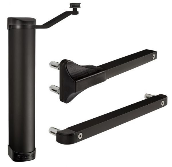 Gate closer LION, black