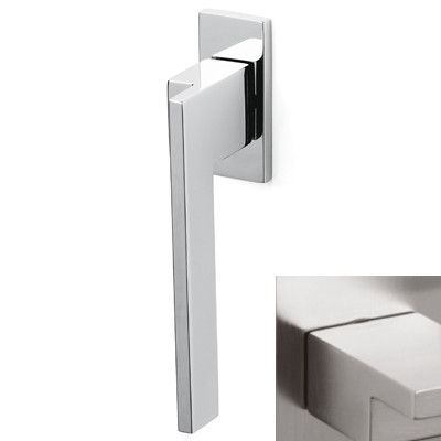 Window handle LIVING K222B, stainless steel tone PVD satin (IS)