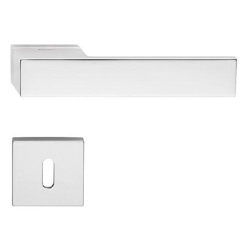 LOFT ZINCRAL käepide/roseti komplekt 024 BB, poleeritud kroomitud messingist