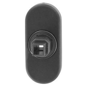 Rose for window handle FSB 09039, black S8