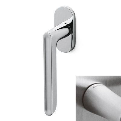 Window handle LUCY K231B, chrome-plated satin (CO)