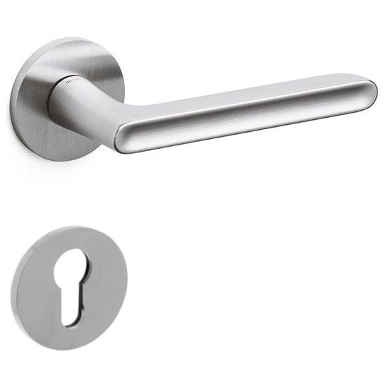 LUCY handle/rose set.PZ, rose 5 mm,matt chrome