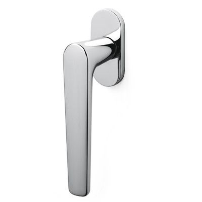 Window handle LUGANO K258B, chrome-plated, polished (CR)