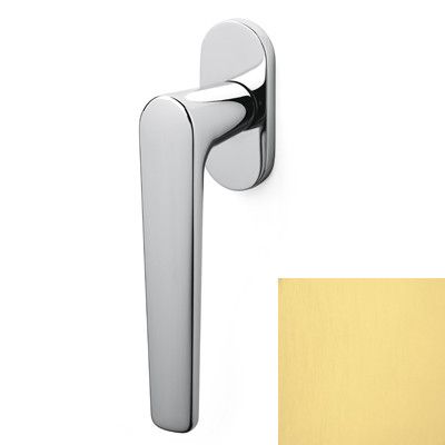 Window handle LUGANO K258B, gold tone PVD satin (TS)