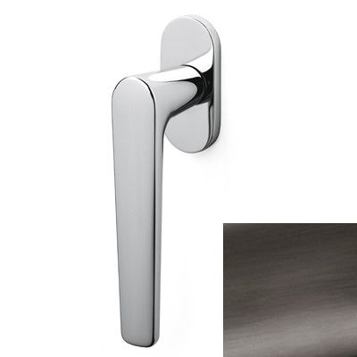 Window handle LUGANO K258B, anthracite PVD satin (US)