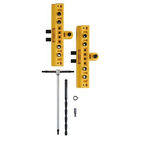 Routing template for hinges EXACTA 3D 20mm, for rebated doors, without drill