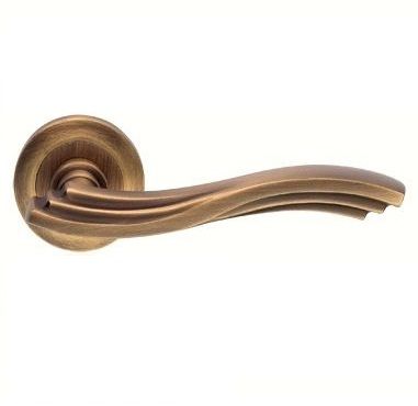 MARINA käepide/roseti komplekt 102 BAC, messingist matt patineeritud