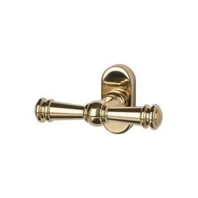 Window handle Mount Everest, 40 mm, polished brass
