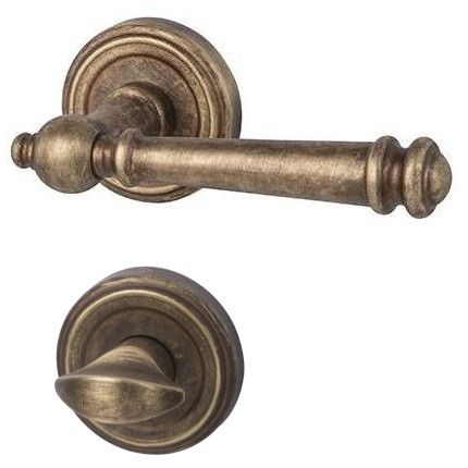 Mount Everest-R käepide/võre WC, messingist antiikpronks