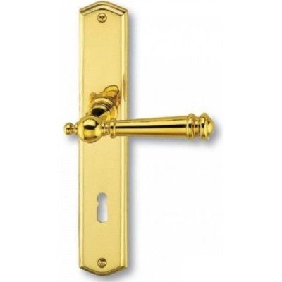 Mount Everest-LS Ukselink BB tagaplaadiga, poleeritud messing