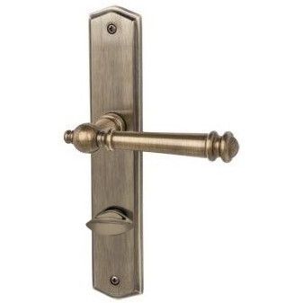 Mount Everest-LS WC-tagaplaadiga Ukselink, mattpruun messing