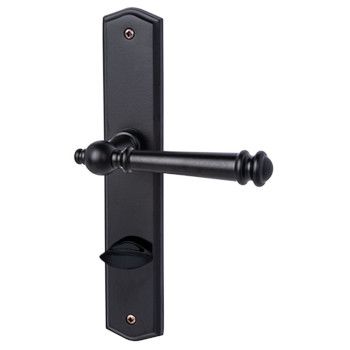 Mount Everest-LS Ukselink WC/78 tagaplaadiga, matt must