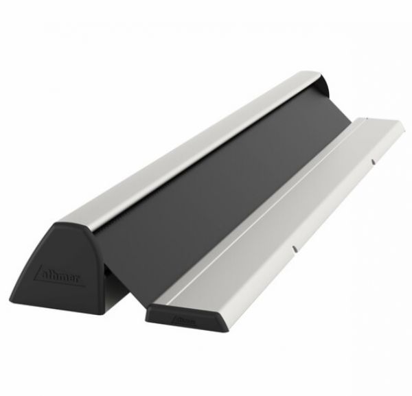 Näpukaitse NR-32 UniSafe W-proof 1925mm; rulookangas - antratsiit; profiilid ja korpus - anodeeritud alumiinium