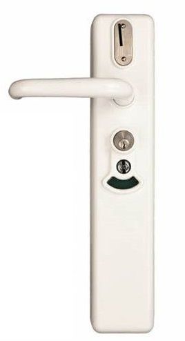 WC coin machine, 32, for flush doors, with tokens 0.20 EUR