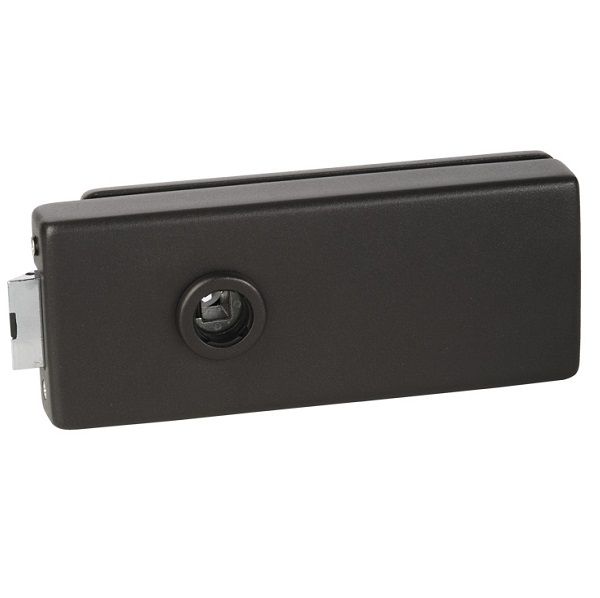 Klaasist ukselukk PALMA BAC univ., must matt