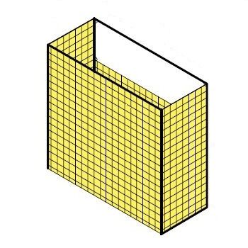 RENZ letter catcher, 400x350x150 mm, white