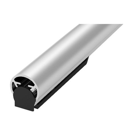 BU-20K+ Näpukaitse profiil hingepoolsel küljel, RAL9016 valge