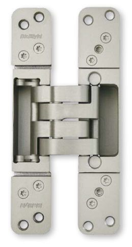 PIVOTA DX 80 3-D ZA concealed hinge, matt nickel F2