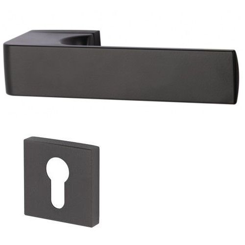 PRESTIGE Quad-R handle/rose set PZ, matt black