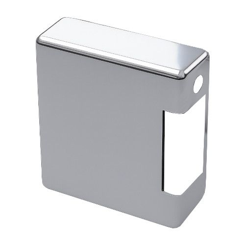 LQ 683W50 Ristkülikukujuliste lukuplaatide katete komplekt, klaas/klass, hõbedase värviga anodeeritud (002)