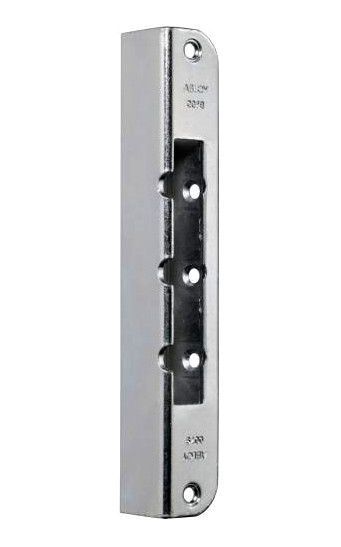Striker plate ABLOY 0079, for rebated doors, zinc plated steel