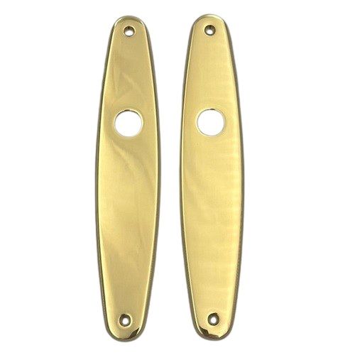 Door backplate BAC, polished brass