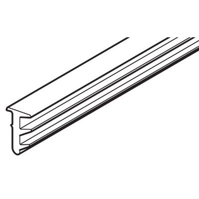 Tihend klaaside kinnitamiseks profiilile, klaasi paksus 8,0-9,9 mm, must, rull 10 m [24787]